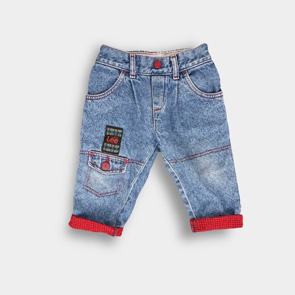 Vintage Lee Acid Watch Patch Jeans 18 Months USA - Picture 1 of 11